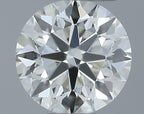 Diamante Naturale Taglio Brillante 0.45ct 3EX H VVS1 - IGI - 4.83x4.88x3.06mm