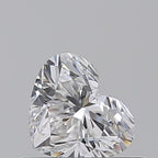 Diamante Naturale Taglio Cuore 0.5ct VG/EX E VS1 - GIA - 4.64x5.51x3.29mm