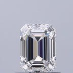 Diamante Naturale Taglio Smeraldo 0.7ct EX/EX E VVS2 - GIA - 5.93x4.24x2.9mm