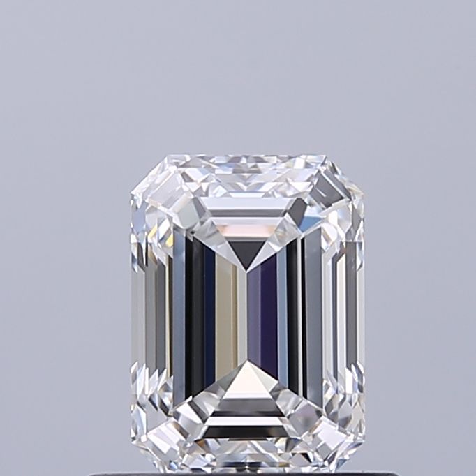 Diamante Naturale Taglio Smeraldo 0.7ct EX/EX E VVS2 - GIA - 5.93x4.24x2.9mm
