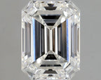 Diamante Naturale Taglio Smeraldo 0.7ct VG/G F VVS1 - GIA - 5.98x4.43x2.93mm