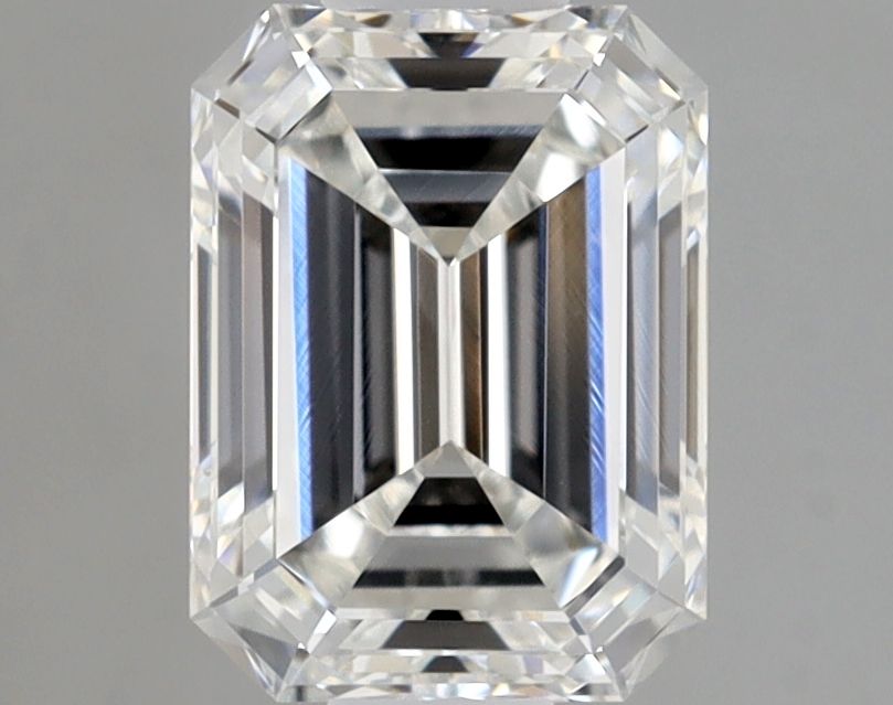 Diamante Naturale Taglio Smeraldo 0.7ct VG/G F VVS1 - GIA - 5.98x4.43x2.93mm