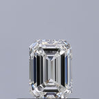 Diamante Naturale Taglio Smeraldo 0.51ct VG/VG F IF - GIA - 5.27x3.77x2.56mm