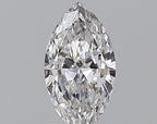 Diamante Naturale Taglio Marquise 0.6ct VG/EX D VS1 - GIA - 8.66x4.57x2.56mm