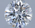 Diamante Naturale Taglio Brillante 0.43ct 3EX F IF - GIA - 4.84x4.86x3.0mm