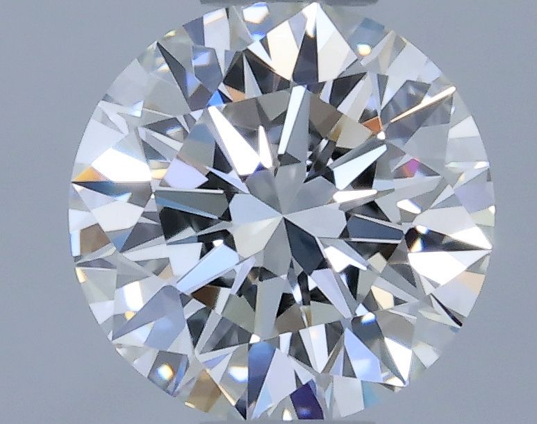 Diamante Naturale Taglio Brillante 0.43ct 3EX F IF - GIA - 4.84x4.86x3.0mm
