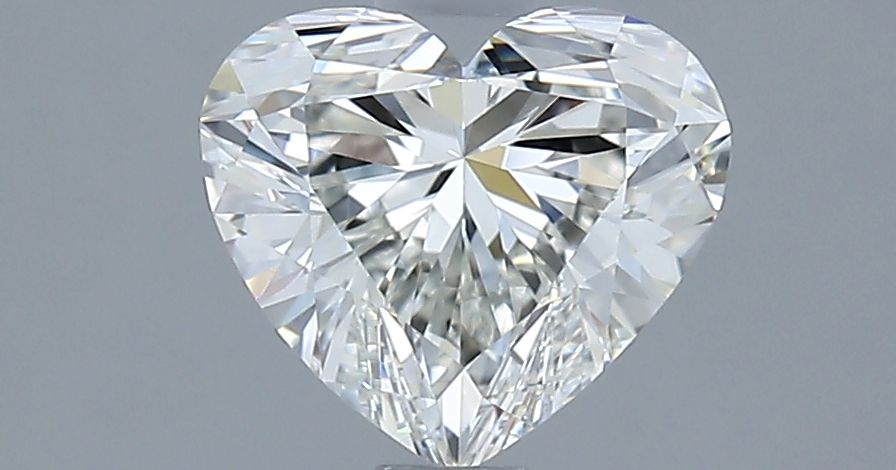 Diamante Naturale Taglio Cuore 0.95ct EX/EX F IF - IGI - 6.0x6.74x4.03mm