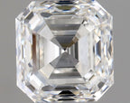 Diamante Naturale Taglio Asscher 1.01ct EX/VG G VVS2 - GIA - 5.41x5.17x3.71mm