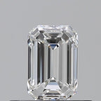 Diamante Naturale Taglio Smeraldo 0.51ct EX/EX F IF - GIA - 5.48x3.63x2.53mm