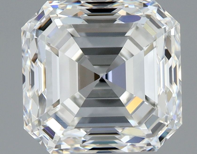 Diamante Naturale Taglio Asscher 1.2ct EX/EX F VVS2 - GIA - 5.72x5.55x3.96mm
