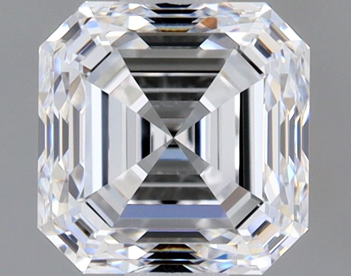 Diamante Naturale Taglio Asscher 1.01ct EX/EX D VVS2 - GIA - 5.32x5.3x3.74mm