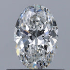 Diamante Naturale Taglio Ovale 0.51ct VG/EX F VVS1 - GIA - 6.5x4.36x2.8mm