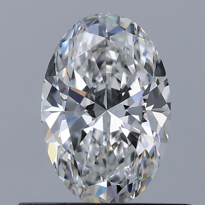 Diamante Naturale Taglio Ovale 0.51ct VG/EX F VVS1 - GIA - 6.5x4.36x2.8mm