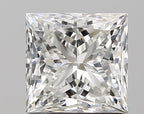 Diamante Naturale Taglio Princess 1.51ct VG/VG H VS1 - GIA - 6.21x6.07x4.46mm