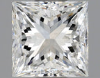 Diamante Naturale Taglio Princess 0.7ct VG/EX E IF - GIA - 4.9x4.87x3.57mm