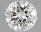 Diamante Naturale Taglio Brillante 0.5ct VG/VG/EX J VS1 - GIA - 5.03x4.98x3.2mm