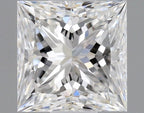 Diamante Naturale Taglio Princess 0.51ct VG/EX E VS1 - GIA - 4.44x4.38x3.12mm