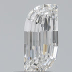 Diamante Naturale Taglio Particolare 0.6ct EX/EX F VVS2 - GIA - 8.19x4.08x2.03mm
