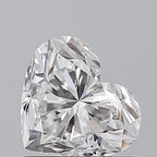 Diamante Naturale Taglio Cuore 1.01ct EX/EX E VVS2 - GIA - 5.89x6.79x4.23mm