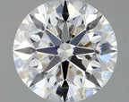 Diamante Naturale Taglio Brillante 0.4ct EX/VG/EX D VS2 - GIA - 4.72x4.68x2.95mm