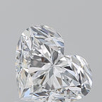 Diamante Naturale Taglio Cuore 1.01ct EX/EX E VVS1 - GIA - 5.79x6.94x4.4mm