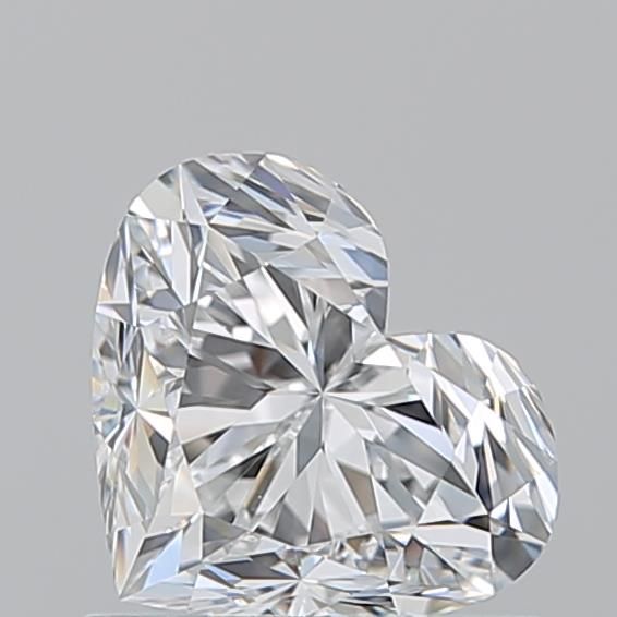 Diamante Naturale Taglio Cuore 1.01ct EX/EX E VVS1 - GIA - 5.79x6.94x4.4mm