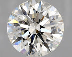 Diamante Naturale Taglio Brillante 1.1ct 3EX J VVS1 - GIA - 6.61x6.64x4.12mm