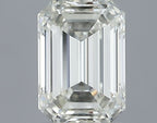 Diamante Naturale Taglio Smeraldo 0.5ct EX/EX J VVS2 - IGI - 5.44x3.83x2.38mm