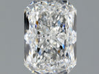 Diamante Naturale Taglio Radiant 1ct VG/EX E VS2 - GIA - 6.72x4.82x3.24mm