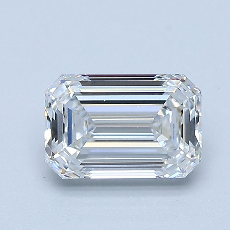 Diamante Naturale Taglio Smeraldo 1.21ct EX/EX E IF - GIA - 7.38x4.94x3.26mm