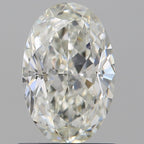 Diamante Naturale Taglio Ovale 1.01ct EX/EX G VS1 - IGI - 8.25x5.38x3.12mm
