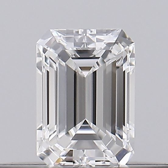 Diamante Naturale Taglio Smeraldo 0.18ct VG/VG F VVS1 - GIA - 4.0x2.83x1.87mm