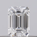 Diamante Naturale Taglio Smeraldo 0.18ct VG/VG F VVS1 - GIA - 4.0x2.83x1.87mm