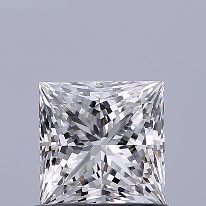 Diamante Naturale Taglio Princess 0.76ct VG/EX G IF - GIA - 4.94x4.89x3.61mm
