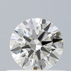 Diamante Naturale Taglio Brillante 0.41ct 3EX H VVS1 - IGI - 4.83x4.85x2.92mm