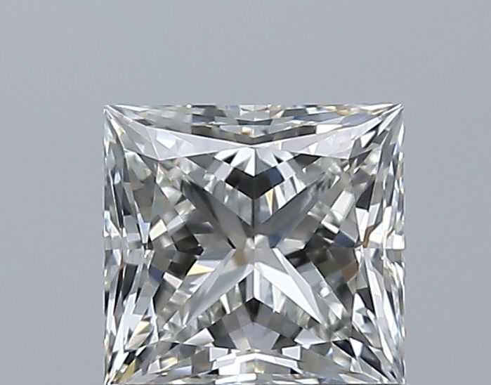 Diamante Naturale Taglio Princess 0.81ct EX/EX J VS1 - GIA - 5.12x4.92x3.63mm