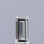 Diamante Naturale Taglio Baguette 0.29ct EX/EX E VS1 - GIA - 5.55x2.7x1.83mm