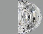 Diamante Naturale Taglio Mezzaluna 0.71ct EX/VG D VVS2 - GIA - 6.39x4.52x3.03mm