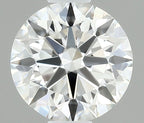 Diamante Naturale Taglio Brillante 0.4ct 3EX F VVS1 - IGI - 4.64x4.68x2.92mm