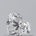 Diamante Naturale Taglio Cuore 0.51ct VG/VG D VS1 - GIA - 4.5x5.41x3.45mm