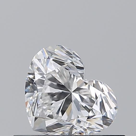 Diamante Naturale Taglio Cuore 0.51ct VG/VG D VS1 - GIA - 4.5x5.41x3.45mm