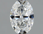 Diamante Naturale Taglio Ovale 0.35ct VG/EX E VVS2 - GIA - 5.58x3.82x2.41mm