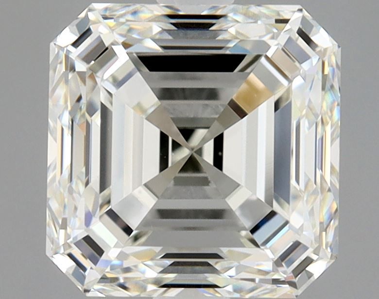 Diamante Naturale Taglio Asscher 1.7ct VG/EX J VS1 - GIA - 6.46x6.42x4.37mm