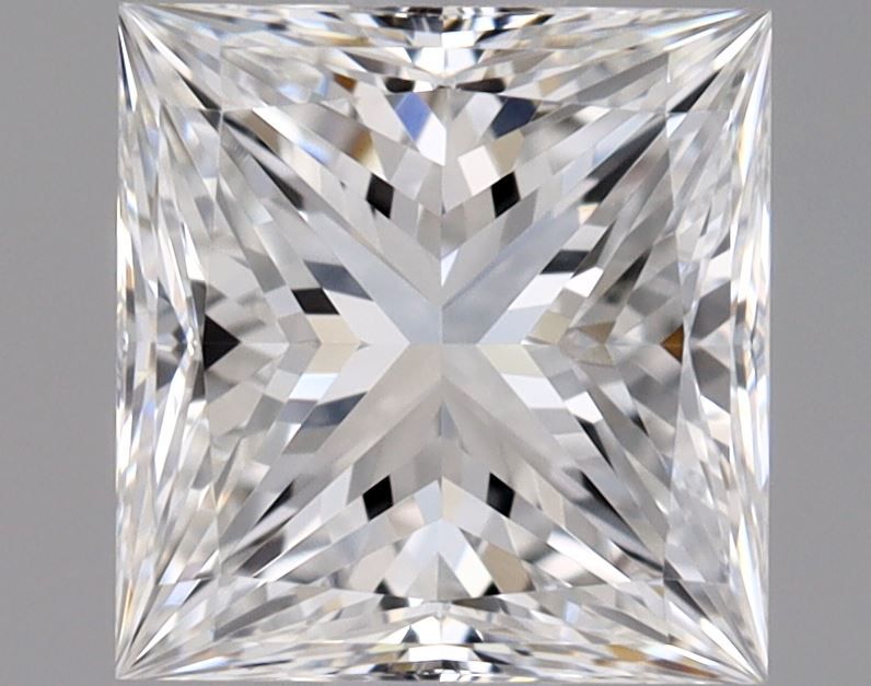 Diamante Naturale Taglio Princess 1.01ct VG/EX E VVS1 - GIA - 5.67x5.46x4.08mm