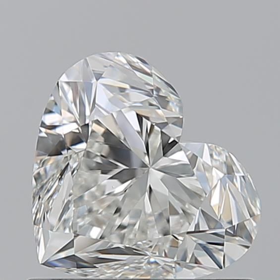 Diamante Naturale Taglio Cuore 0.9ct VG/VG H VVS2 - GIA - 5.6x6.6x4.11mm