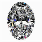 Diamante Naturale Taglio Ovale 0.3ct VG/EX F VVS2 - IGI - 5.22x3.77x2.27mm