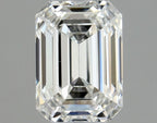 Diamante Naturale Taglio Smeraldo 0.38ct VG/EX H VS1 - GIA - 4.76x3.4x2.36mm