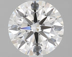 Diamante Naturale Taglio Brillante 0.95ct 3EX F VS1 - GIA - 6.27x6.31x3.91mm