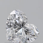 Diamante Naturale Taglio Cuore 0.7ct EX/VG D VVS2 - GIA - 5.21x6.18x3.69mm