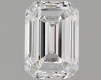 Diamante Naturale Taglio Smeraldo 0.5ct G/VG E VS1 - GIA - 5.45x3.78x2.44mm